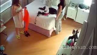 Odasında Çıplak Seksi İngiliz Kız - Part 2  