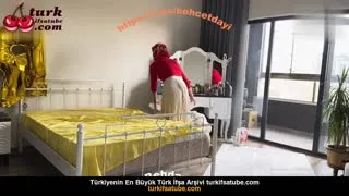 Sürtünme Fatima ile her telden çıplak yatak odasında Posteri