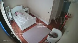 Koca memeli Zeynep yatak odasında soyunuyor Part 18  