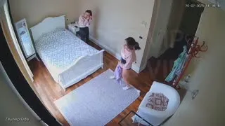 Koca memeli Zeynep yatak odasında soyunuyor Part 1  