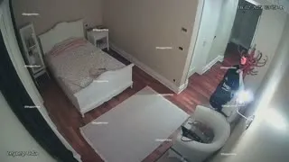 Koca memeli Zeynep yatak odasında soyunuyor Part 20  