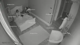 Koca memeli Zeynep yatak odasında soyunuyor Part 9  