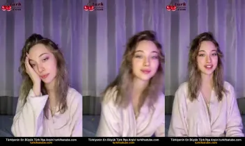 Luna Bognya Canlı Yayında Sakso Gösterisi  