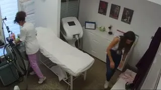 Mükemmel hatun lazerde  