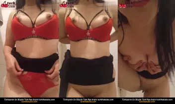 Esmer Bayan Arkadan Çıplak Görüntü  