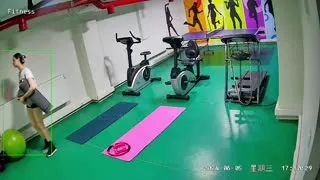 Spor Salonu sesksi hareketler Part 26  