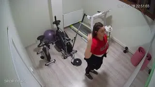 Spor Salonu sesksi hareketler Part 3  