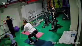 Spor Salonu sesksi hareketler Part 9  