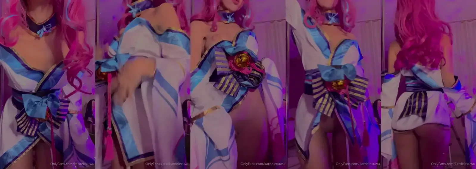 Kardelexuwu ifşa nude Cosplay