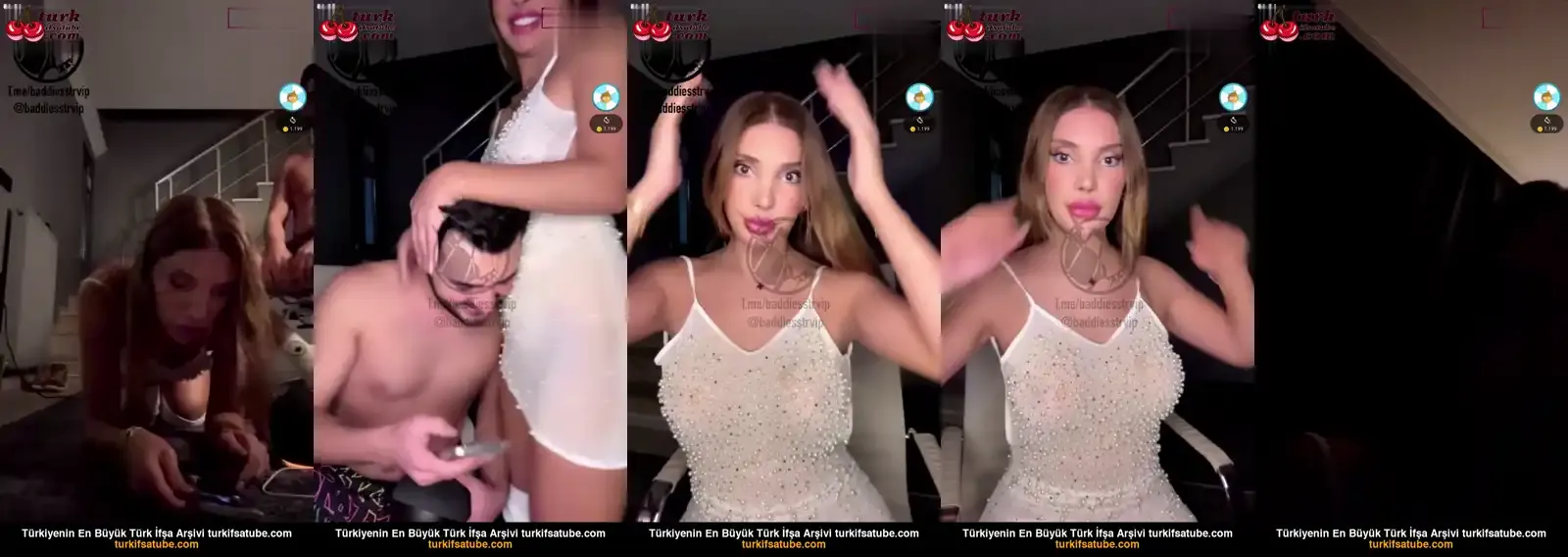 Damlagram ifşa nude Sevgilisiyle yayın