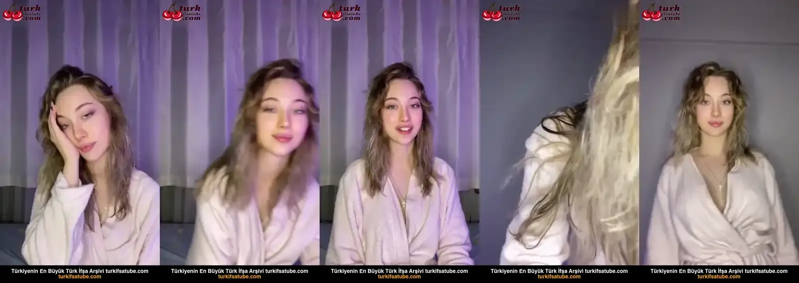 Luna Bognya ifşa Bornozlu canlı yayın videosu