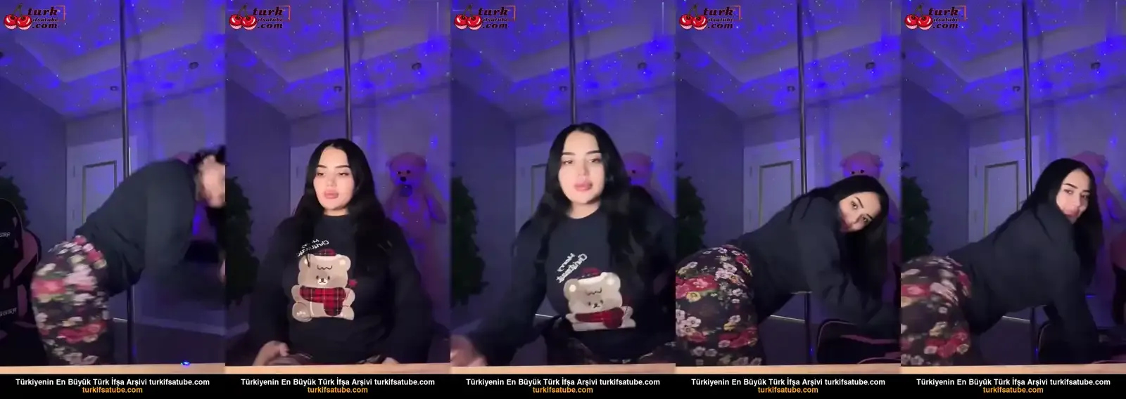 Melek Azad ifşa eski evinde twerk bari yari bari yari