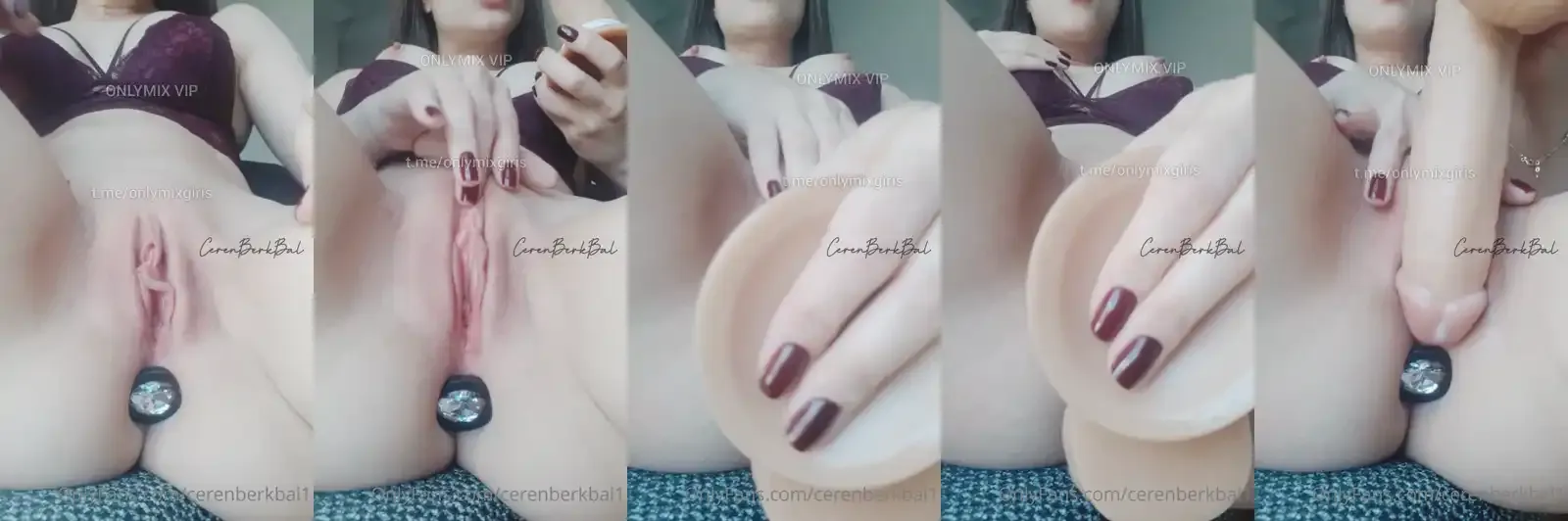 Cerenberkbal1 ifşa Dildo mastürbasyon