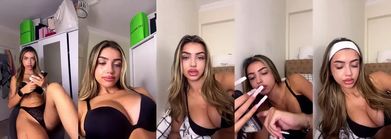 Elanur Ayan ifşa Baş koymalık memeler