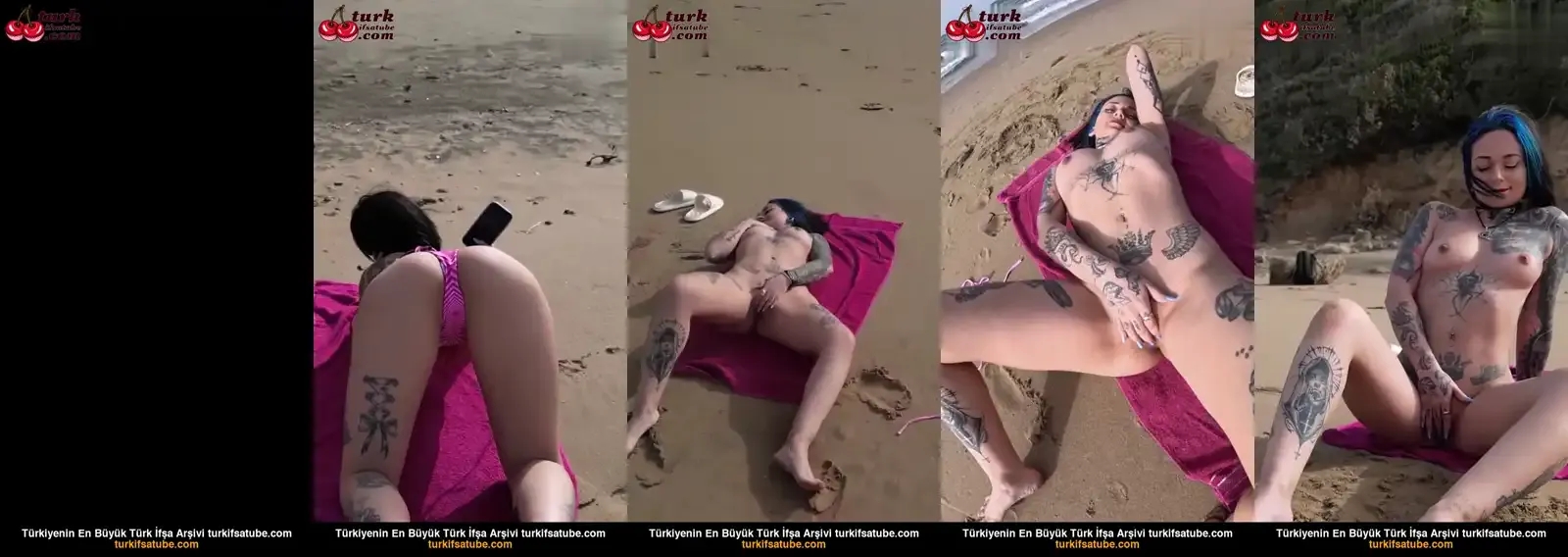 Yağmur Şimşek ifşa Issız koyda çırılçıplak yürüdü