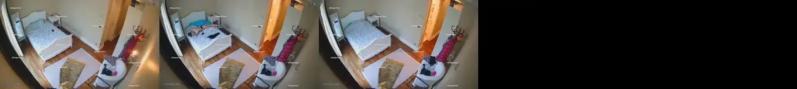 Koca memeli Zeynep yatak odasında soyunuyor Part 24