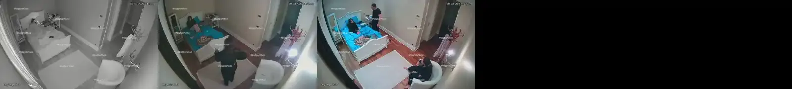 Koca memeli Zeynep yatak odasında soyunuyor Part 8