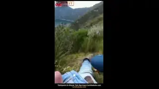 Arap turistin manzaraya karşı ağzına sik veriyor Ön İzleme
