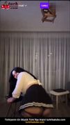 Gizli seksi mini etekle dans etme