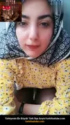 Türbanlı Öğretmen, sarı elbiseli kadın yayınla mutfakta ifşa edildi